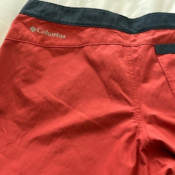 Columbia Men’s Swim Shorts Regular Fit Snap Button Velcro Closure Hybrib Trunks - Picture 10 of 10